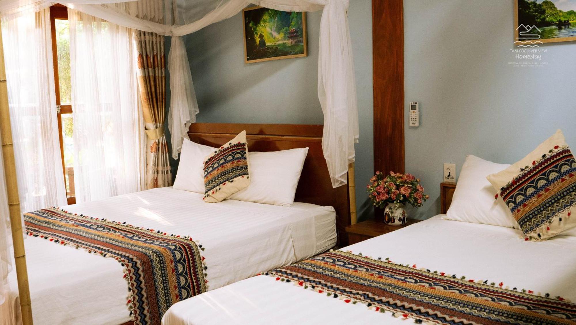 Проживание в семье Tam Coc River View *